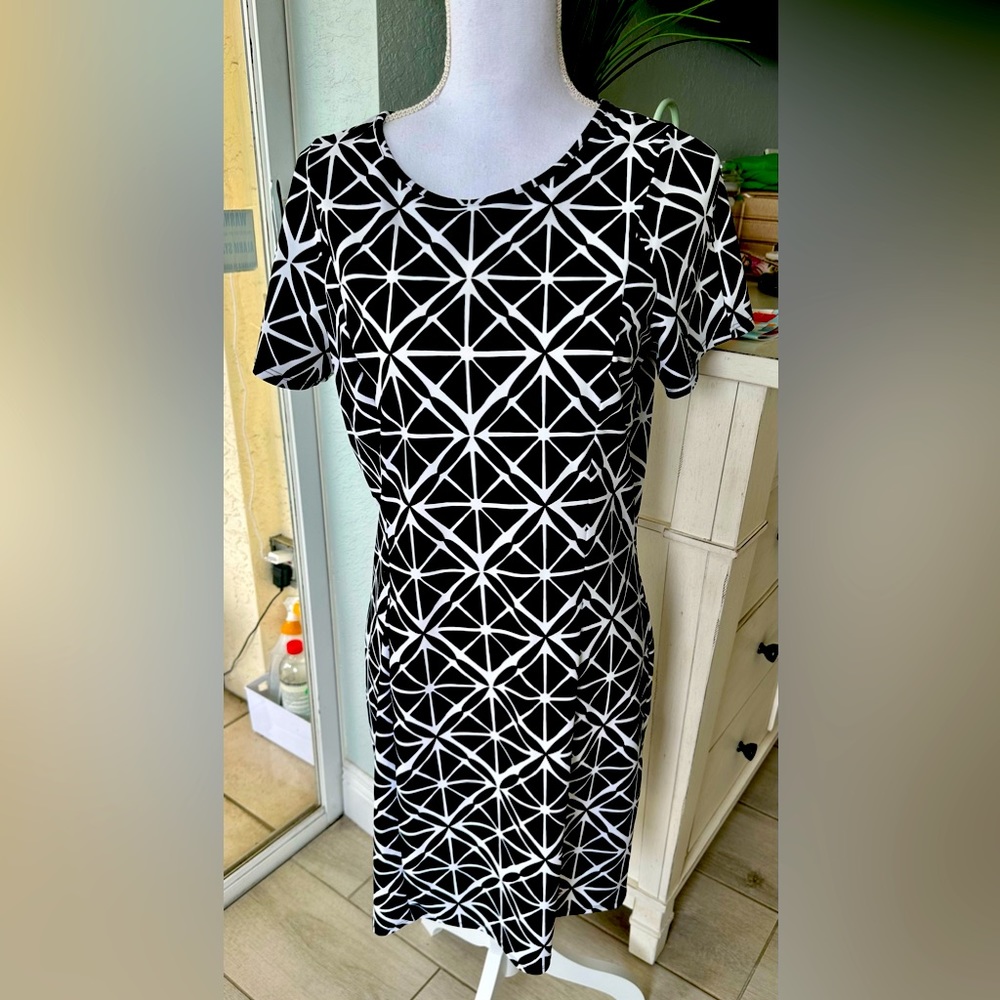 Jude Connally Geometric Dress